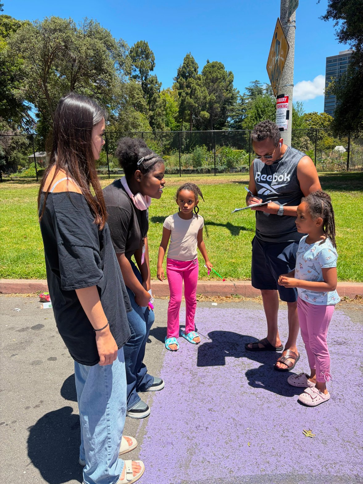 Youth ambassadors in the community